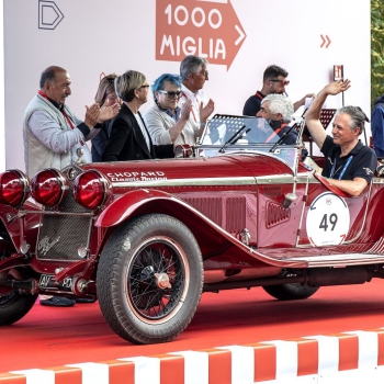 Már megint egy 1929-es Alfa Romeóval nyerték meg a Mille Migliát
