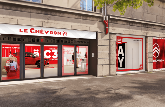 Pop-up üzletet nyitott a Citroën Párizs közepén