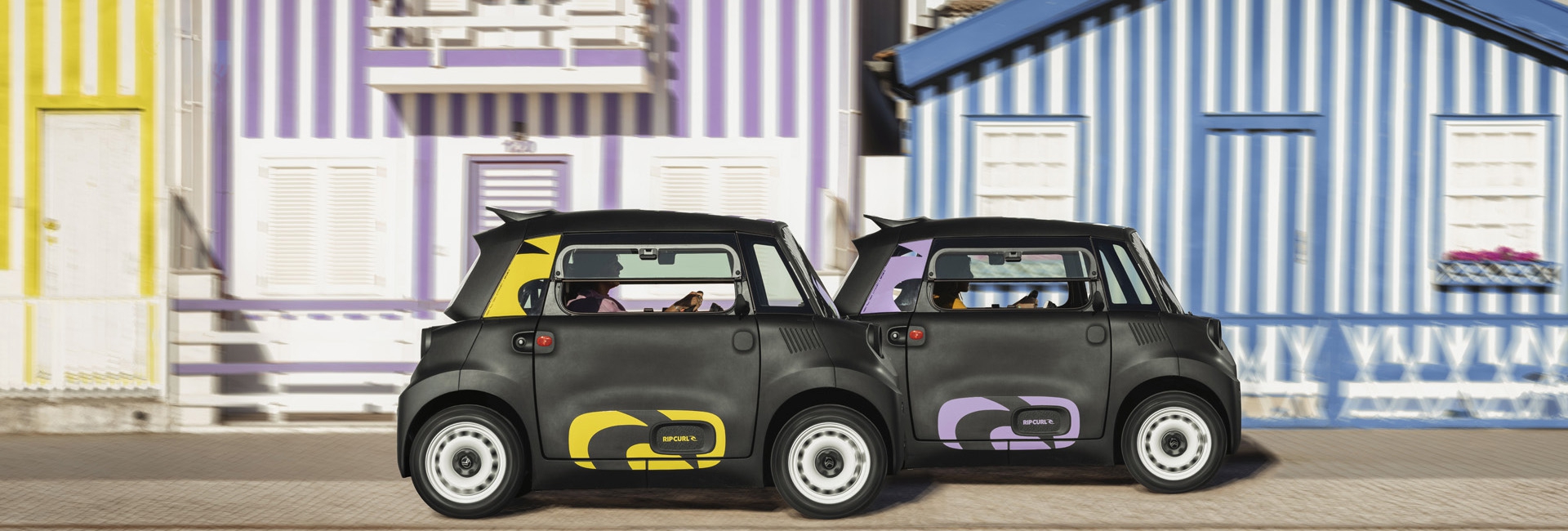 Szörfös kiadás készült a Citroën mopedautójából: itt az Ami Rip Curl
