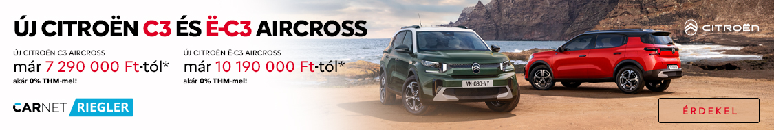 vadonatuj citroen c3&e-c3 aircross fekvo