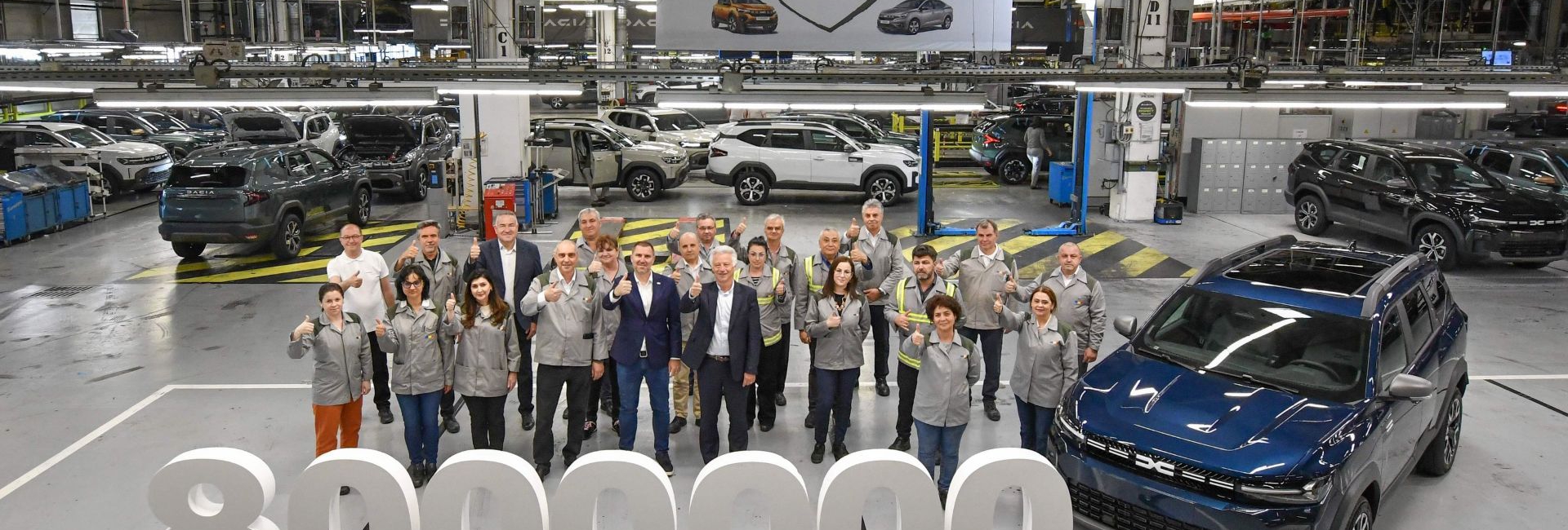Percenként egy új Dacia
