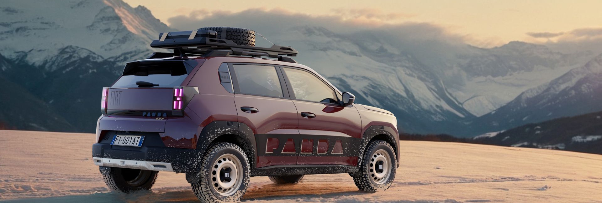 Ilyen lehet a Fiat Panda 4x4-es változata