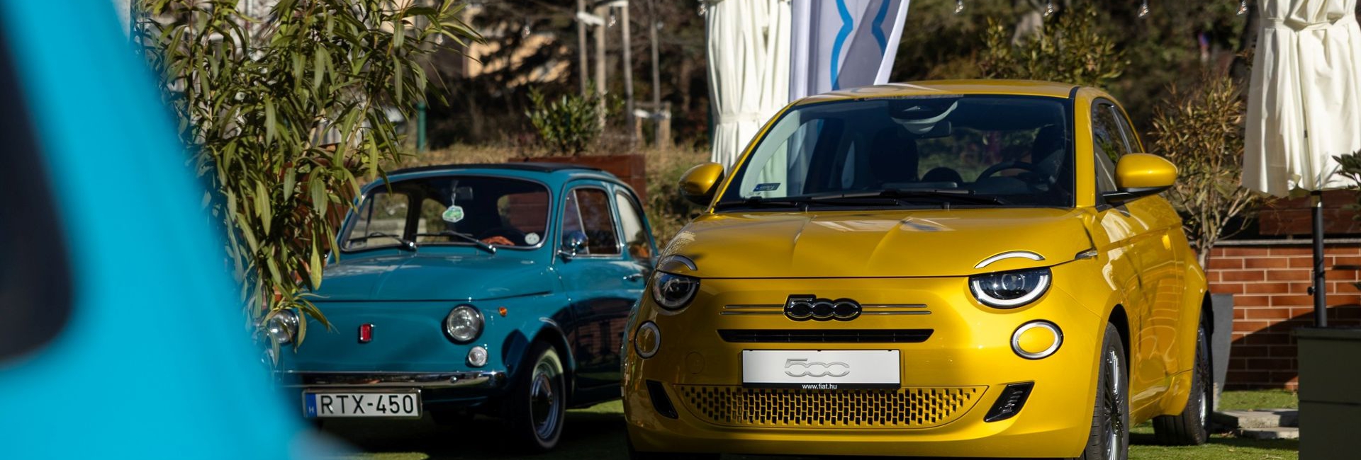 Magyarországon is bemutatkozott a Fiat 500 hybrid