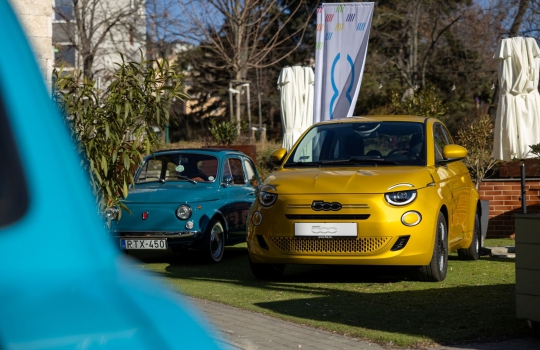 Magyarországon is bemutatkozott a Fiat 500 hybrid