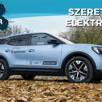 CarNet RIDE - új Ford Explorer, a szerethető elektromos