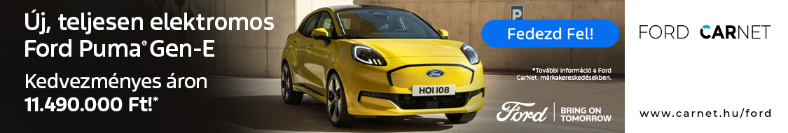 elektromos ford puma gen-e