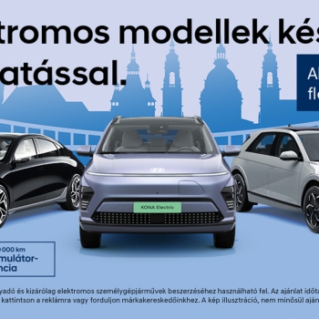 Elektromos Hyundai modellek állami támogatással