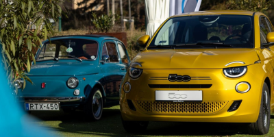 Magyarországon is bemutatkozott a Fiat 500 hybrid