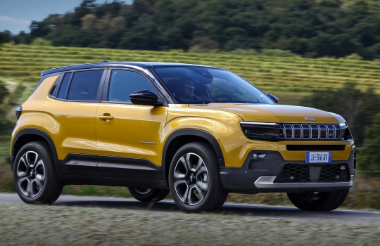 A Jeep Avenger a legkelendőbb SUV Olaszországban