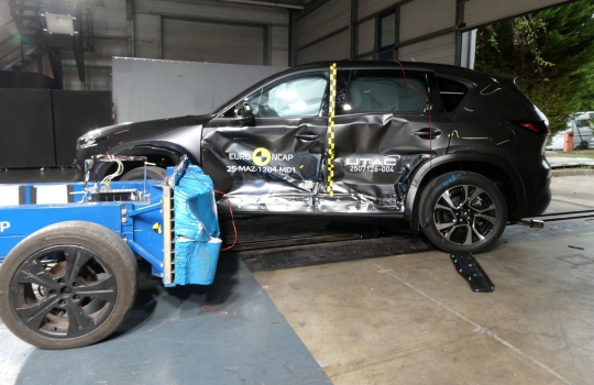 Nincs ma biztonságosabb egy Mazdánál