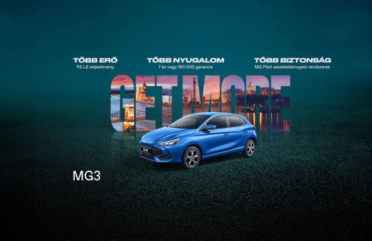 Új benzines MG3 - Kiemelt Ajánlat