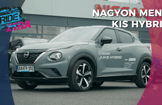 CarNet RIDE XTRA - Nissan Juke Hybrid,  nagyon "Dzsjukár"...