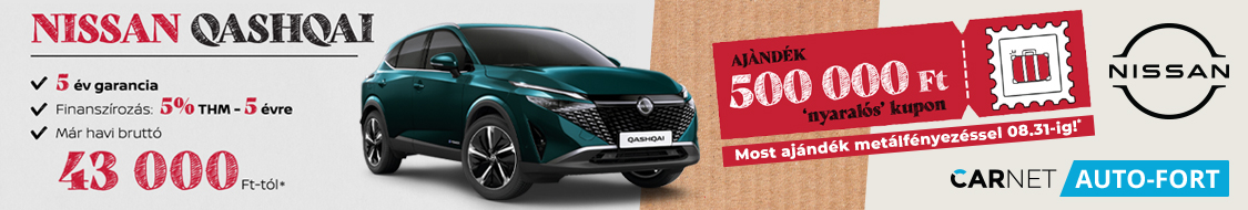 nyari nissan ajanlatok qashqai fekvo