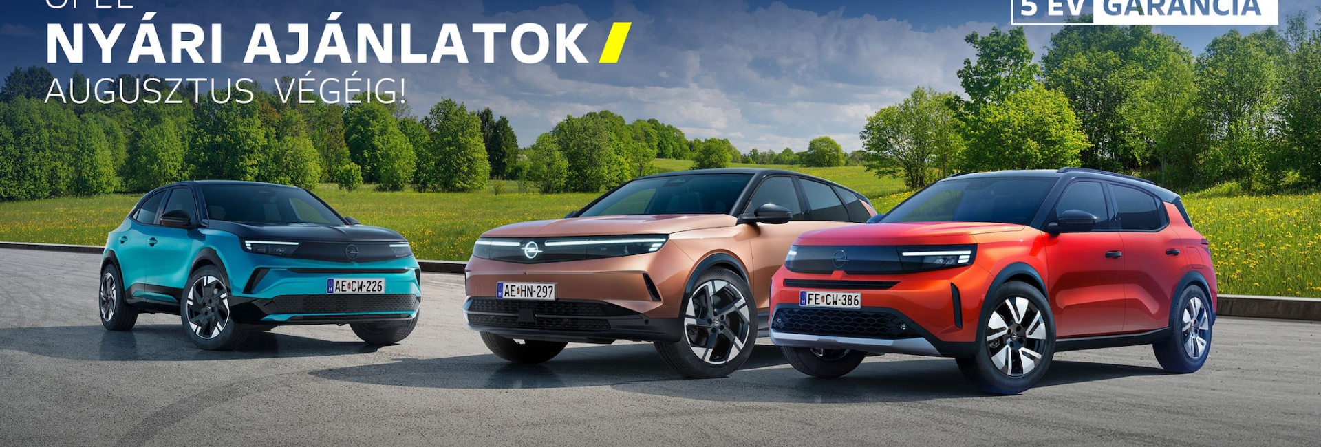 Nyári Ajánlatok az Opel CarNetnél!