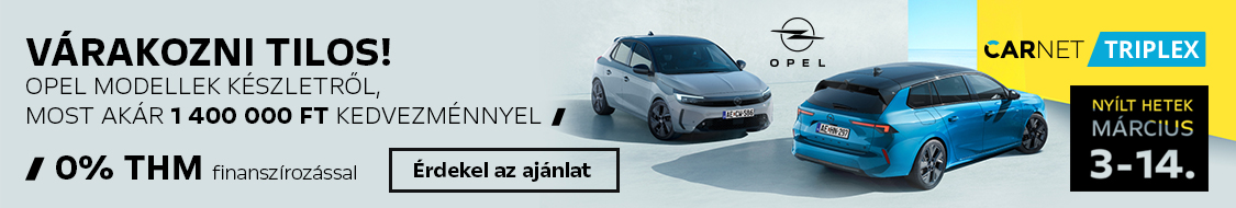 nyilt hetek az opel carnetnel