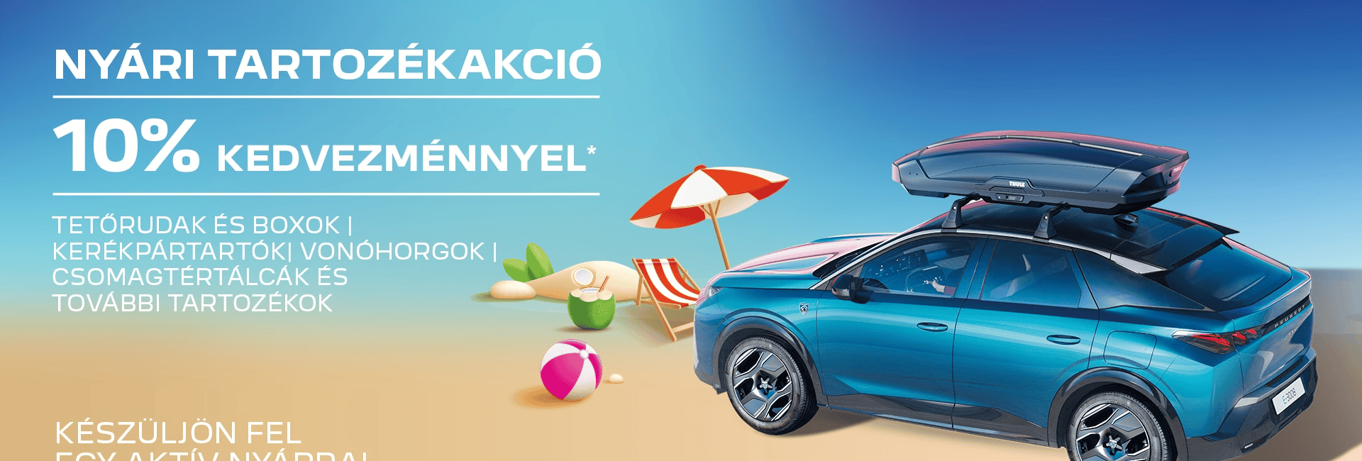 Peugeot Nyári Tartozékakció