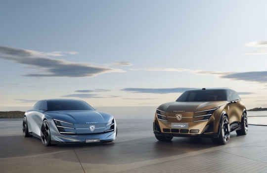 Két izgalmas tanulmányautót mutatott be a Peugeot Pekingben