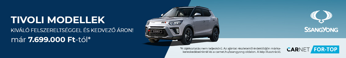 ssangyong tivoli kedvezo aron